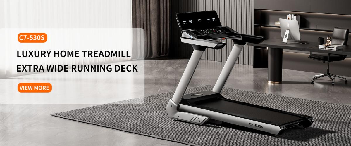 Luxury home treadmill machine